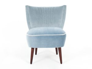 VIRGO CONTEMPORAIN - Velvet easy chair _ Crearte Collections